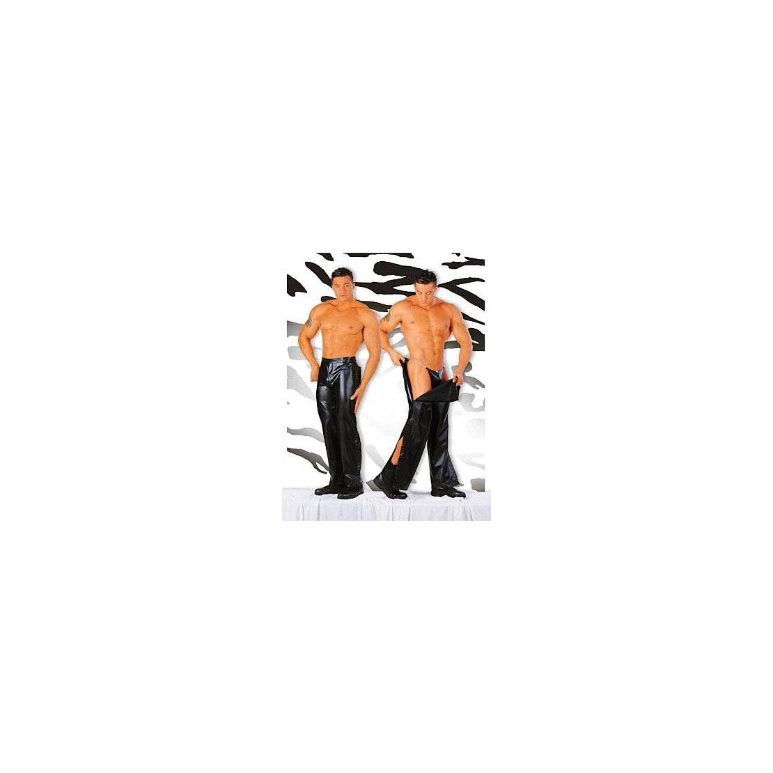 PANTALONI DA STRIP-TEASE IN ECOPELLE