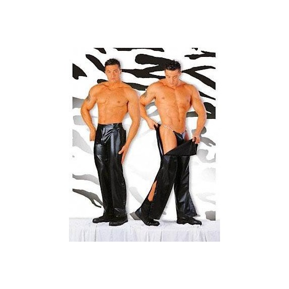 PANTALONI SEXY PER UOMO DA STRIP-TEASE IN ECOPELLE