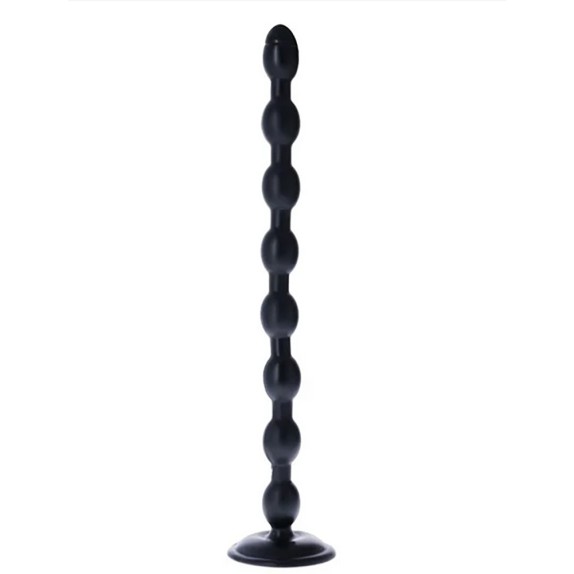 FILA DI PALLINE ANALI LUNGA 52 CM IN PVC TARANAKI MONOLITE