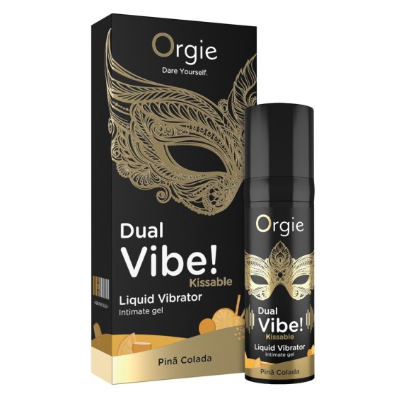 GEL STIMOLANTE BACIABILE AL GUSTO DI PIÑA COLADA EFFETTO VIBRANTE