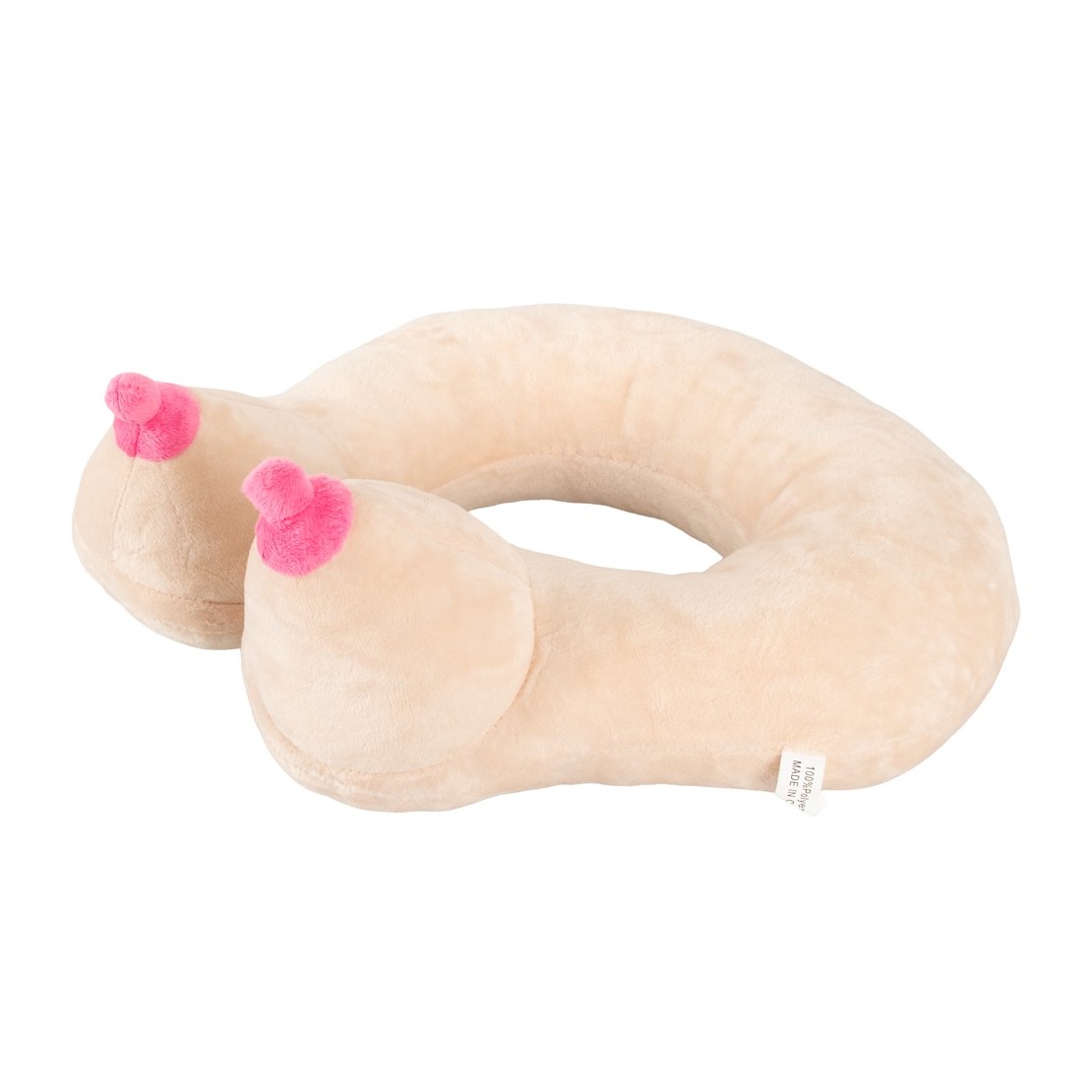 CUSCINO MORBIDO CON TETTE DI PELUCHES GADGET...