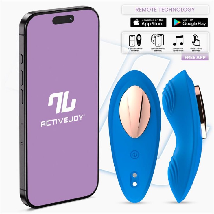 VIBRATORE INDOSSABILE DA MUTANDINA CON APP A DISTANZA...