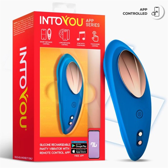 VIBRATORE INDOSSABILE DA MUTANDINA CON APP A DISTANZA INTO YOU