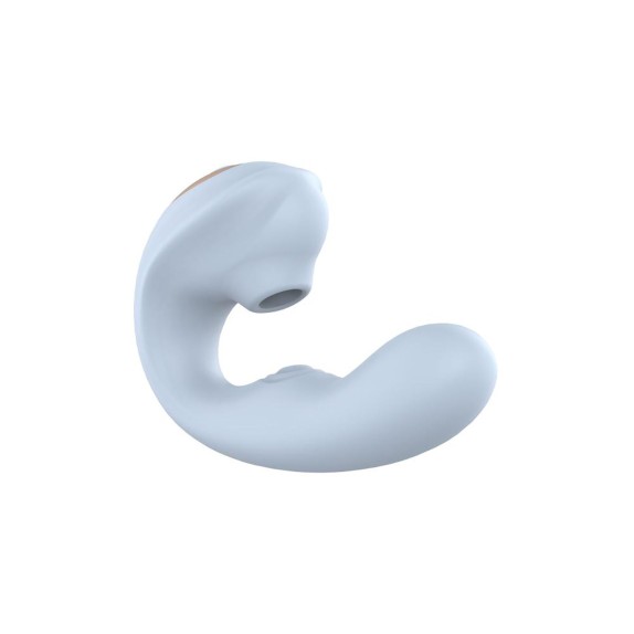 VIBRATORE PER PUNTO G CON TAPPING E SUCCHIA CLITORIDE AMANDA