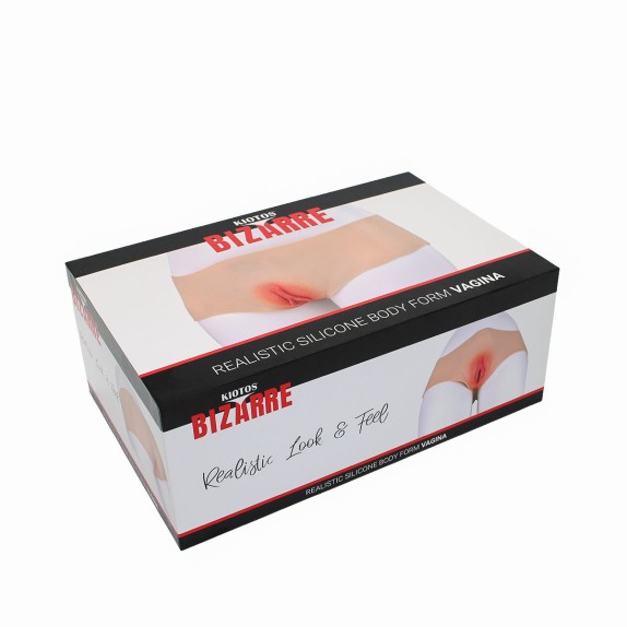 PROTESI MUTANDA IN SILICONE A FORMA DI VAGINA CON ANO REALISTICA