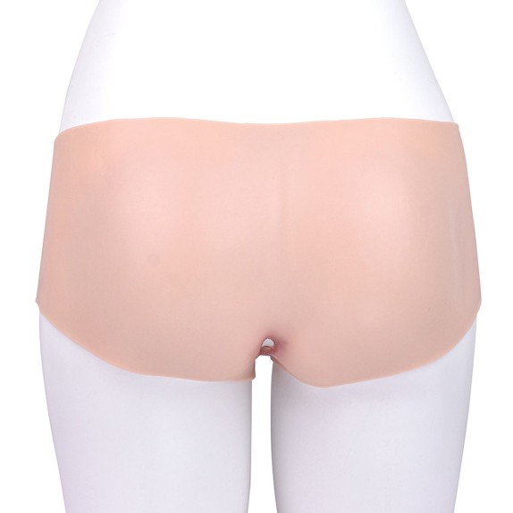 PROTESI MUTANDA IN SILICONE A FORMA DI VAGINA CON ANO REALISTICA