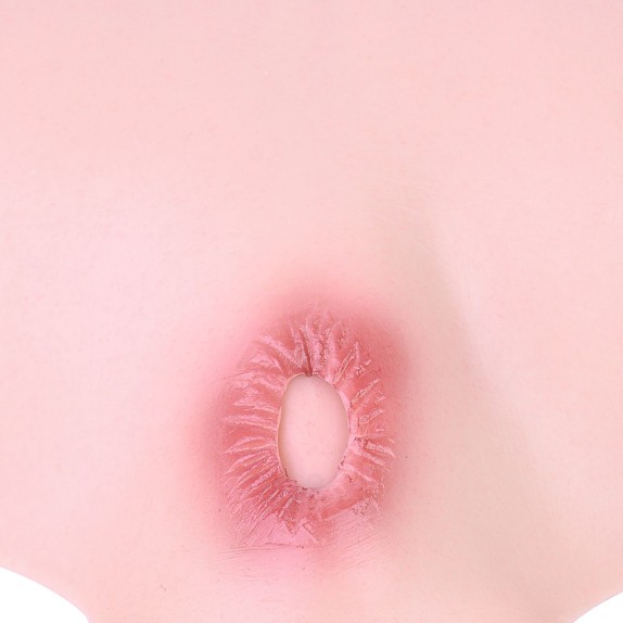 PROTESI MUTANDA IN SILICONE A FORMA DI VAGINA CON ANO REALISTICA