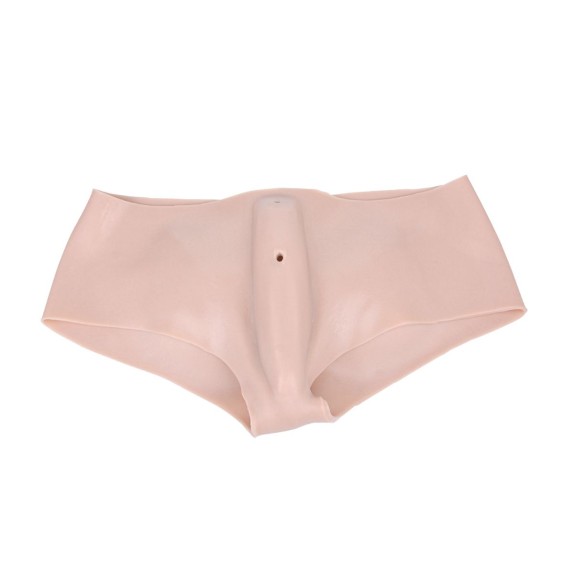 PROTESI MUTANDA IN SILICONE A FORMA DI VAGINA CON ANO REALISTICA