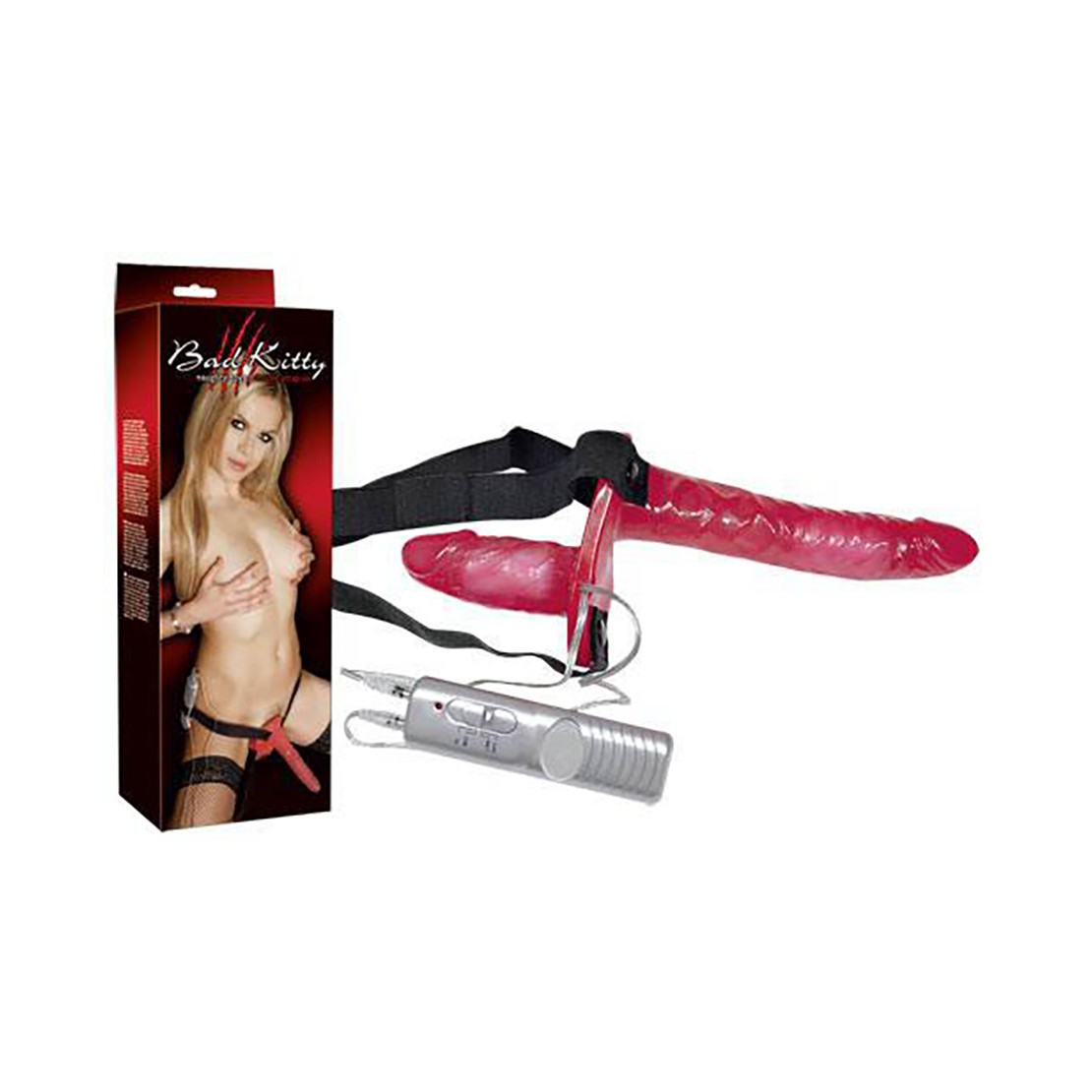 copy of BAD KITTY DOUBLE STRAP-ON VIBRANTE