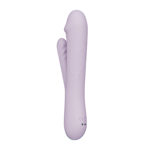 RABBIT VIBRATORE 2 IN 1 CON LINGUETTA PER CLITORIDE ANCHE INSERIBILE YOUNIQUE
