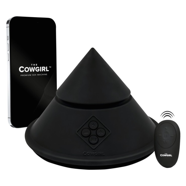 SEX MACHINE A CONO VIBRANTE CON ACCESSORI E APP THE...