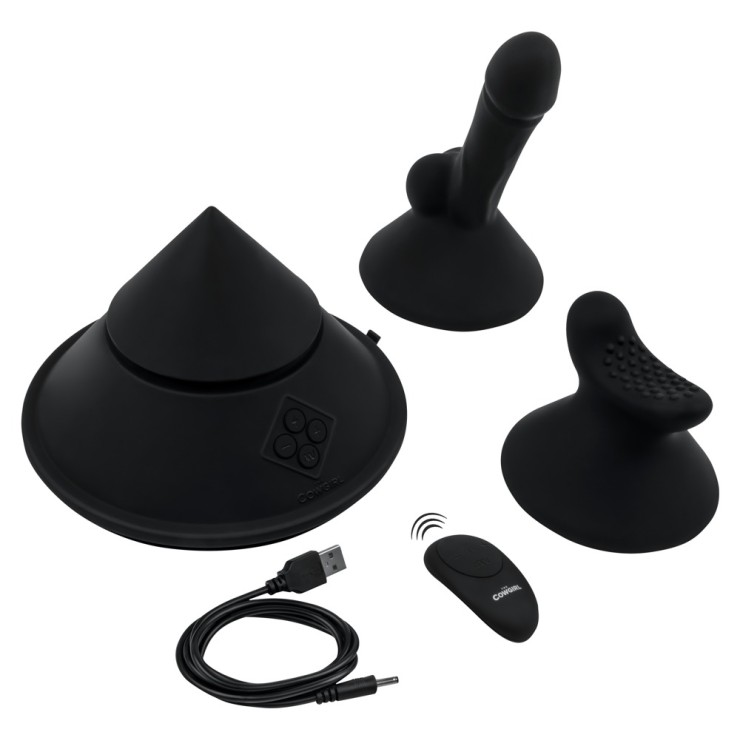 copy of PICCOLA SEX MACHINE A CONO VIBRANTE CON ACCESSORI... 2