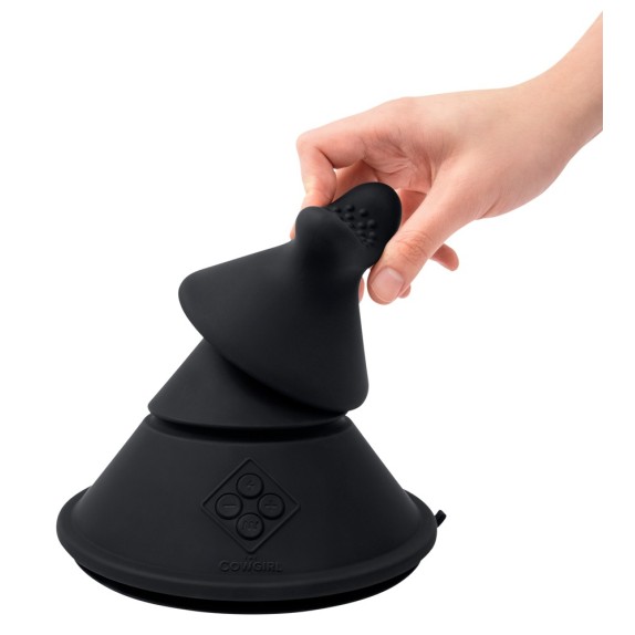 SEX MACHINE A CONO VIBRANTE CON ACCESSORI E APP THE COWGIRL CONE
