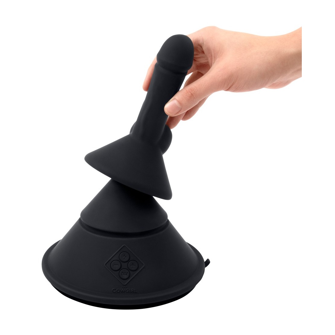 SEX MACHINE A CONO VIBRANTE CON ACCESSORI E APP...