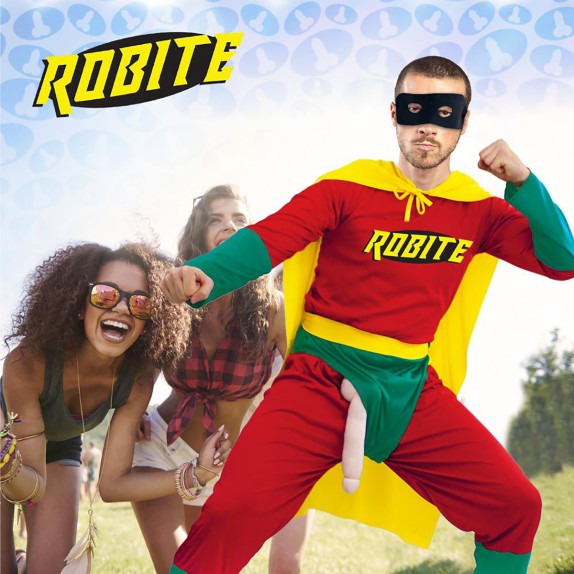 copy of TRAVESTIMENTO COSTUME INTERO DA ROBIN CON PENE E ACCESSORI sexy gadget