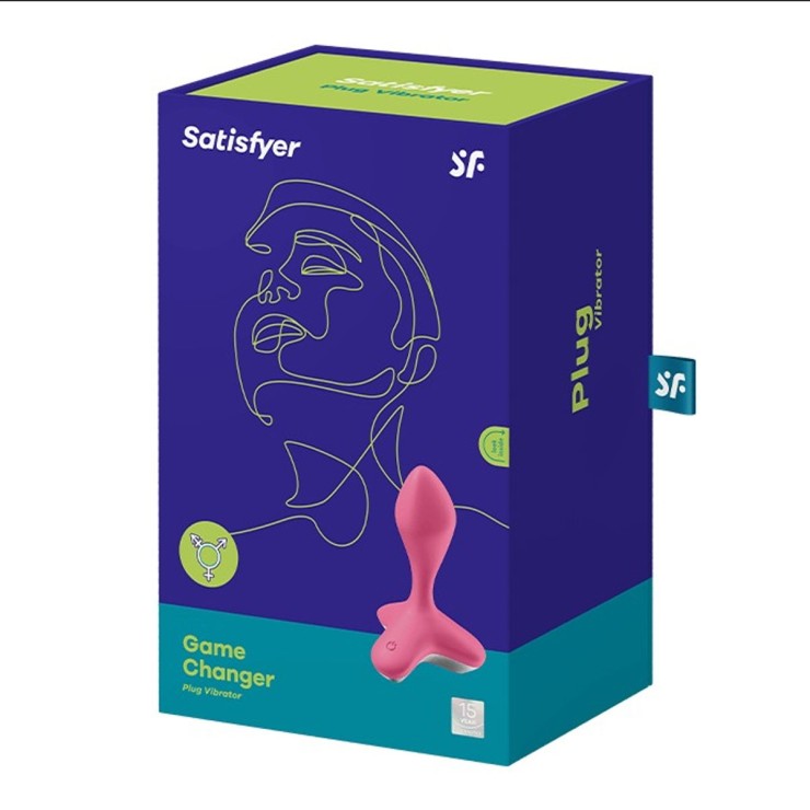 PLUG ANALE VIBRANTE IN SILICONE SATISFYER GAME CHANGER