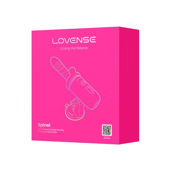SPINEL MINI SEX MACHINE CON MOVIMENTO A SPINTA, VIBRAZIONE, CALORE CON DILDI E ACCESSORI & APP DISTANZA