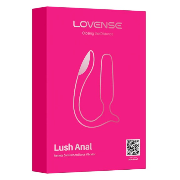 LUSH ANAL INNOVATIVO VIBRATORE ANALE PICCOLO CON APP A DISTANZA E WEBCAM
