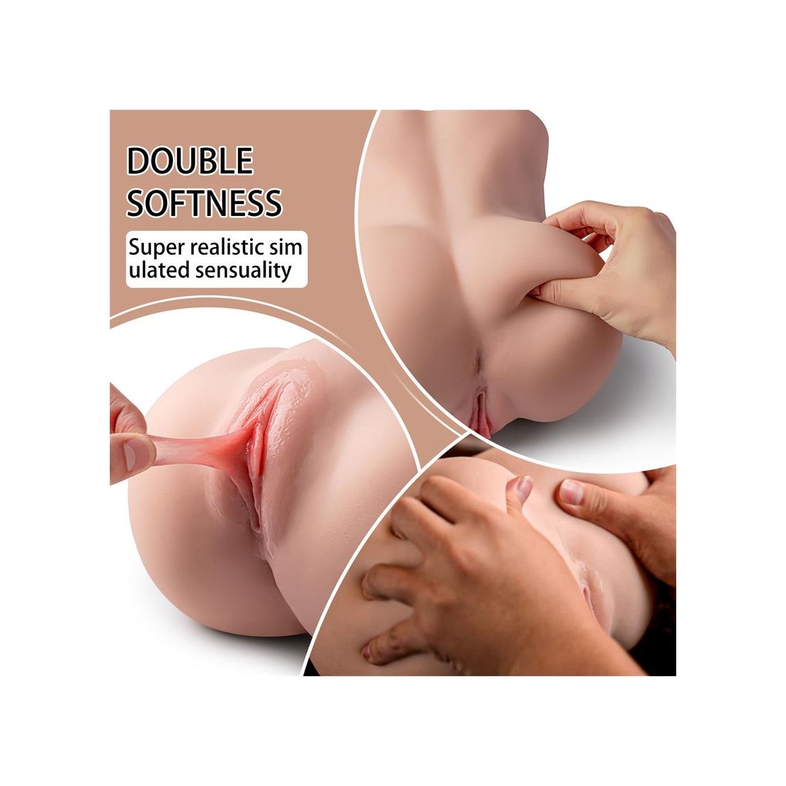 MASTURBATORE DI TORSO MUSCOLO REALISTICO DI...