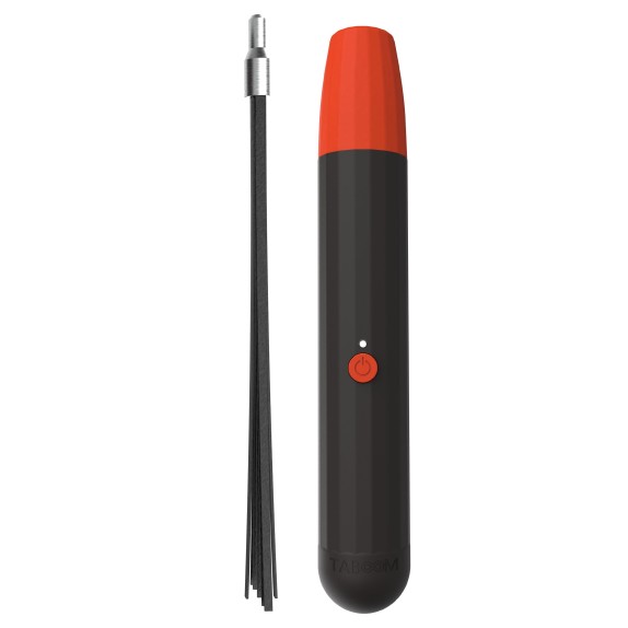 FRUSTA CON ELETTROSTIMOLAZIONE E FRANGE LUNGHE 38 CM RICARICABILE