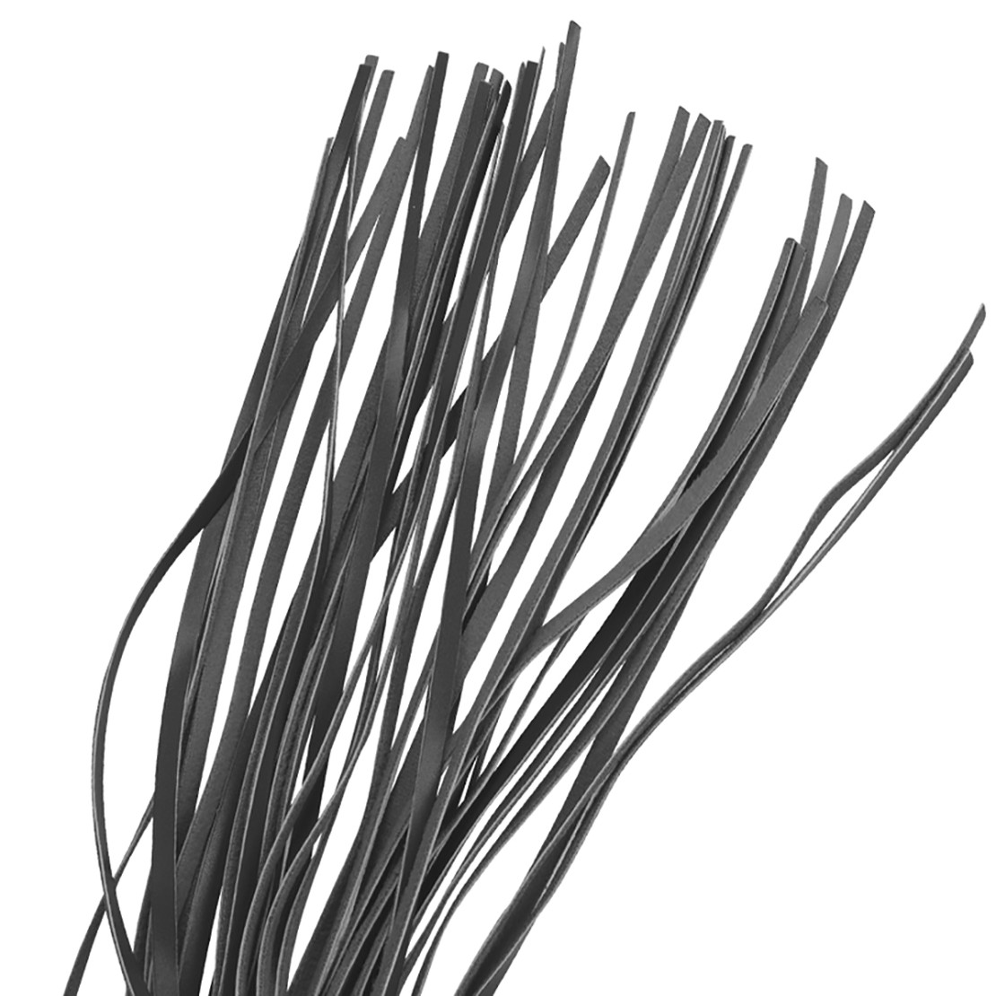 FLOGGER NERO IN PELLE VEGANA FRUSTINO PER...