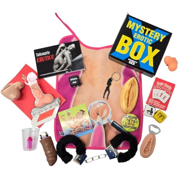 MISTERY EROTIC BOX GRANDE SCATOLA MISTERIOSA CON GADGET PER LUI