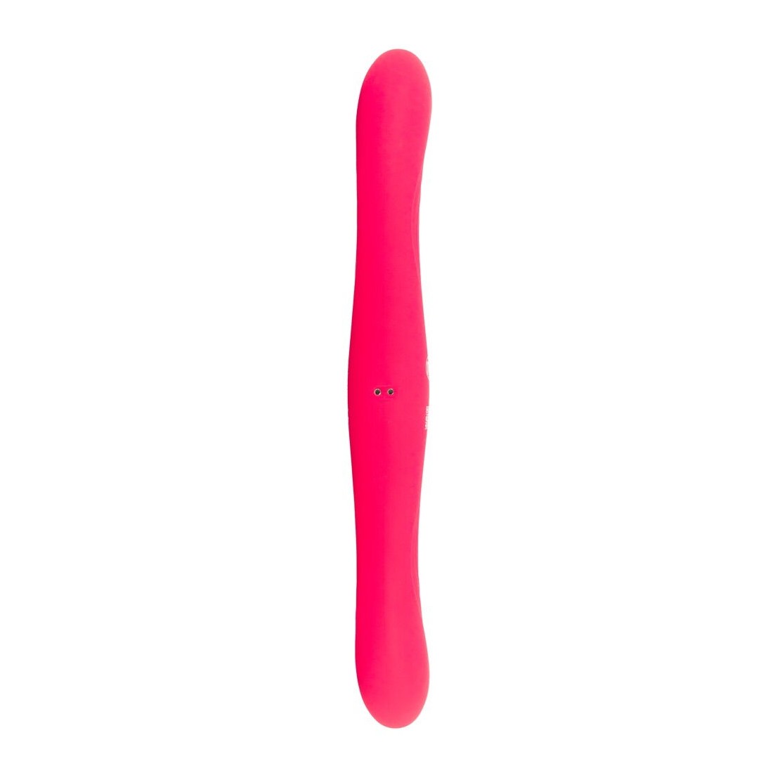 VIBRATORE DOPPIA TESTA RICARICABILE IN SILICONE...