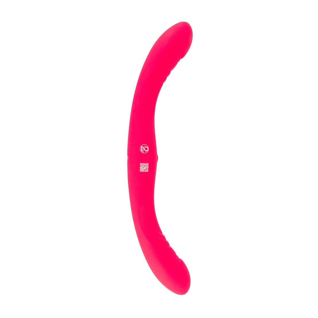 VIBRATORE DOPPIA TESTA RICARICABILE IN SILICONE...