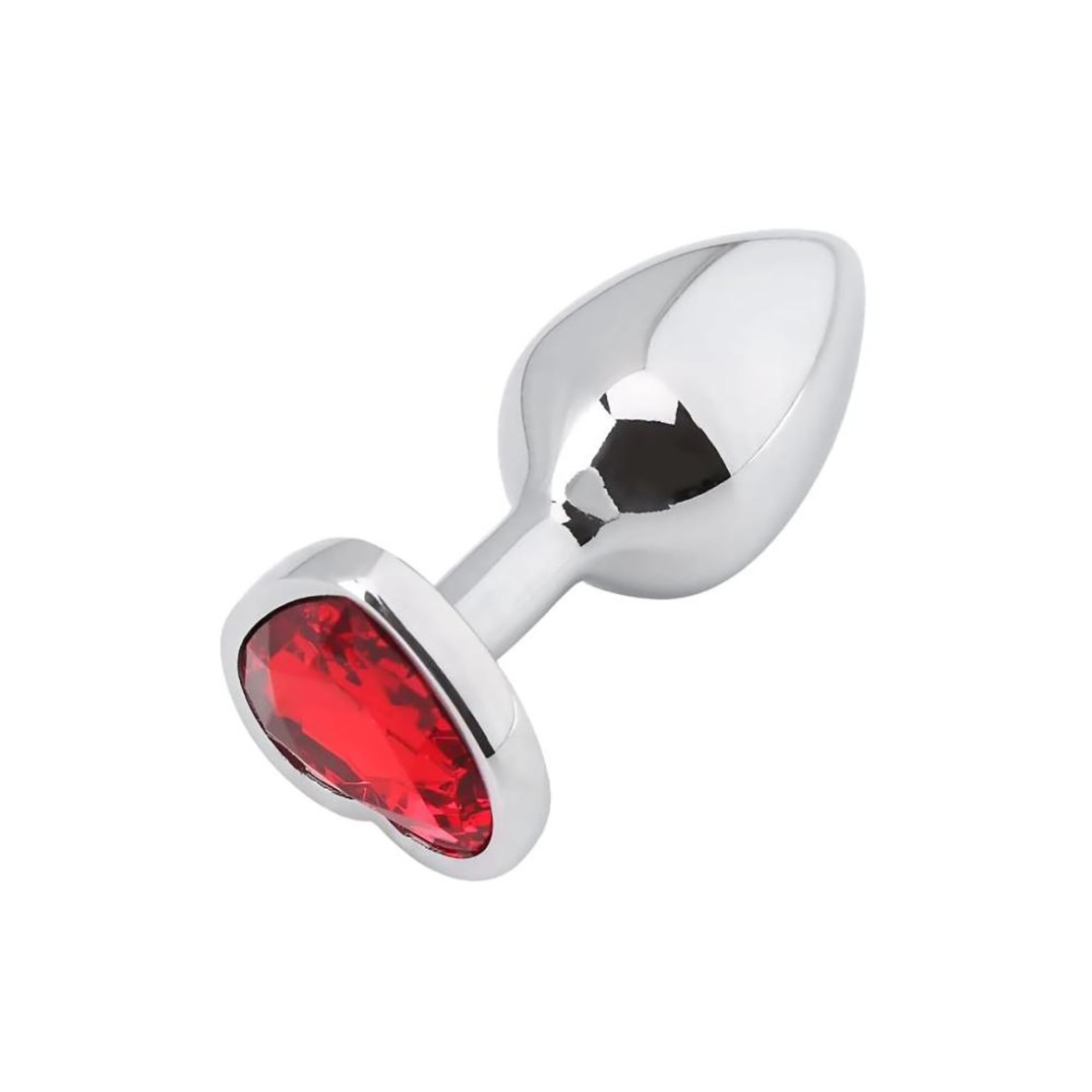 PLUG ANALE IN METALLO CON GIOIELLO A CUORE...