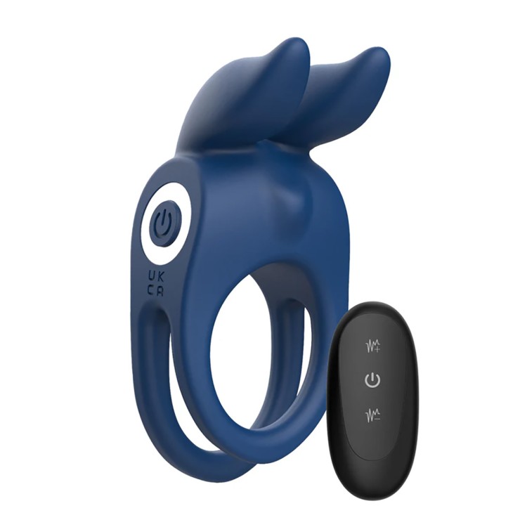 ANELLO DOPPIO VIBRANTE CON TELECOMANDO IN SILICONE PLAYHOUSE 2