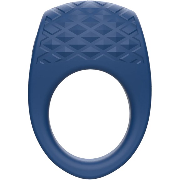 ANELLO VIBRANTE IN SILICONE CON TELECOMANDO CON RILIEVI STIMOLANTI