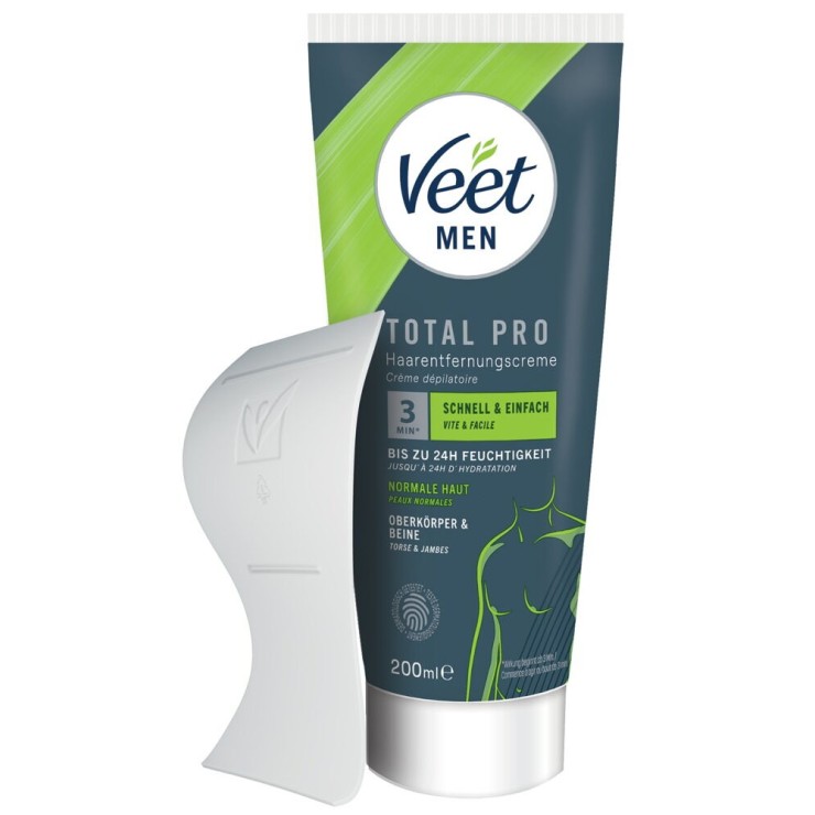 CREMA DEPILATORIA PER UOMO VEET MEN TOTAL PRO LUNGA DURATA