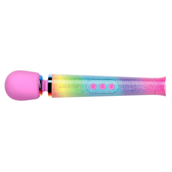 LE WAND PETITE ARCOBALENO GLITTER SPECIAL EDITION MASSAGGIATORE CLITORIDEO