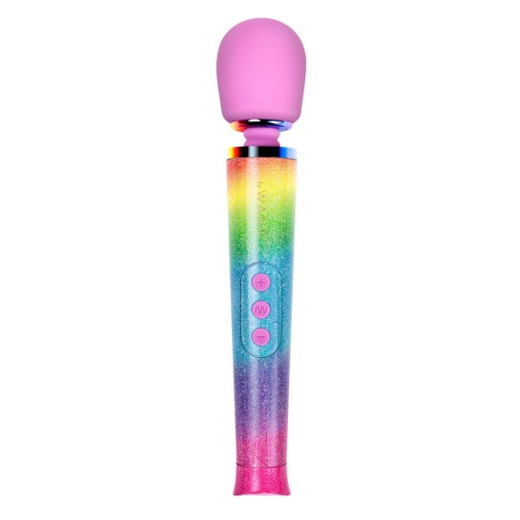 LE WAND PETITE ARCOBALENO GLITTER SPECIAL EDITION MASSAGGIATORE CLITORIDEO