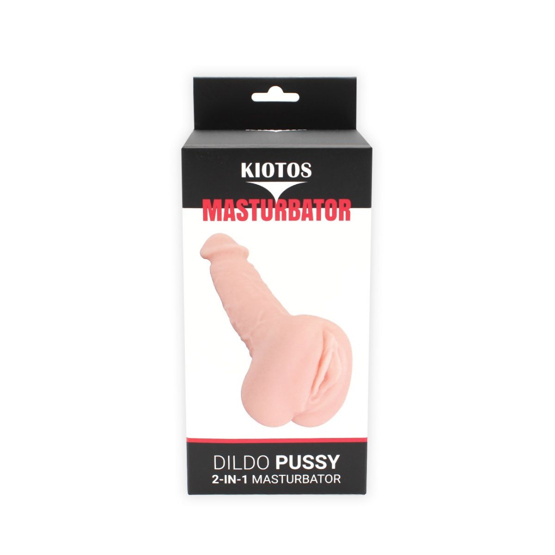 MASTURBATORE REALISTICO 2 IN 1 PROLUNGA DILDO E...