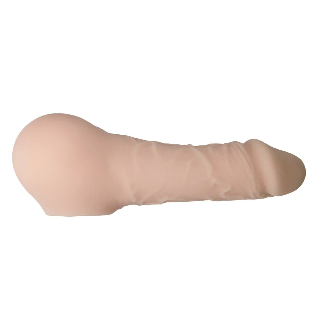 MASTURBATORE REALISTICO 2 IN 1 PROLUNGA DILDO E...