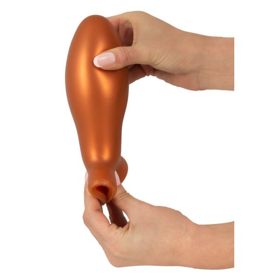 PLUG ANALE GRANDE IN SILICONE PREMIUM MORBIDO 16 CM ANOS