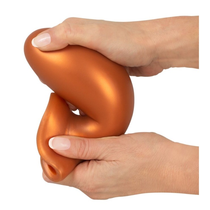PLUG ANALE GRANDE IN SILICONE PREMIUM MORBIDO 16 CM ANOS 2