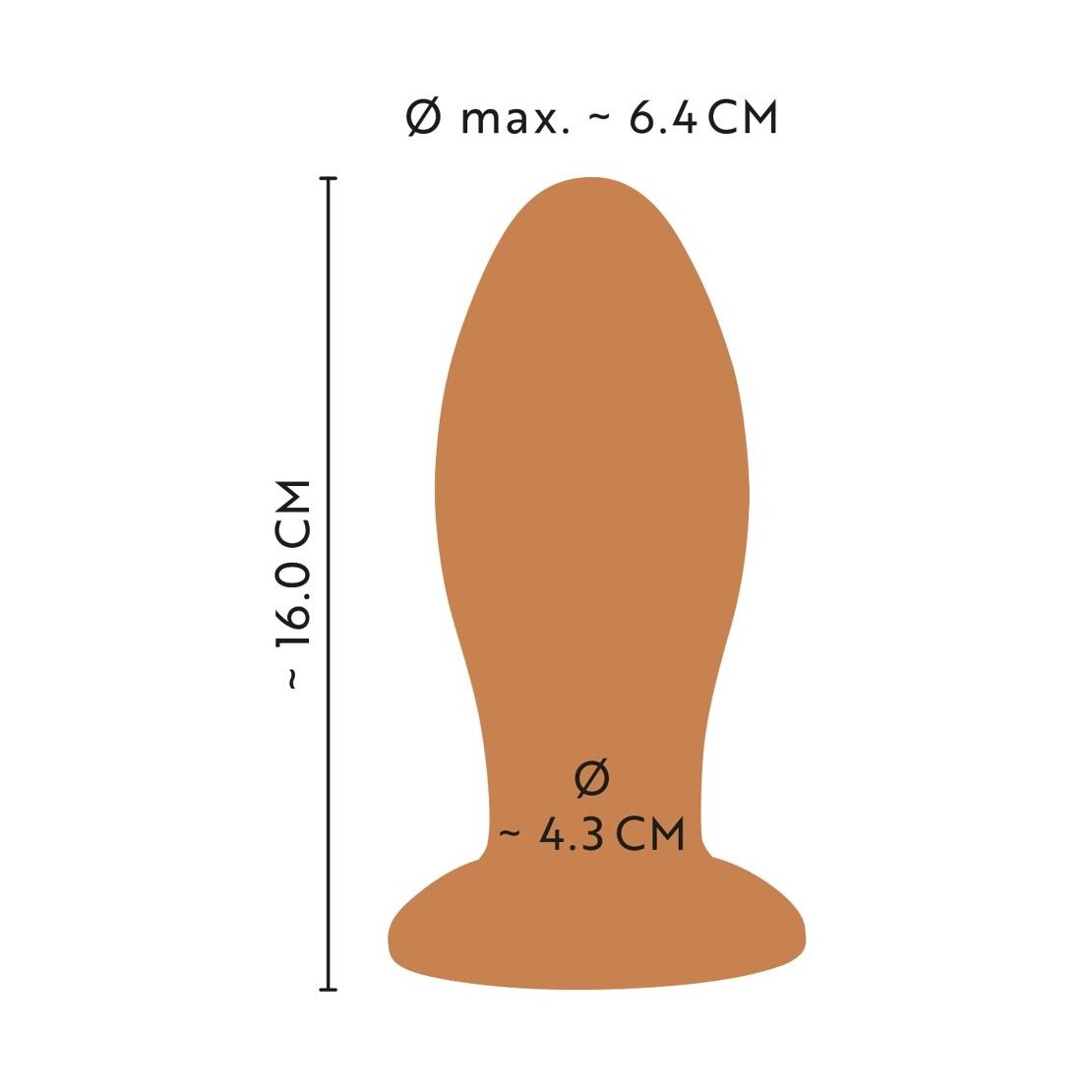 copy of PLUG ANALE GRANDE IN SILICONE PREMIUM...