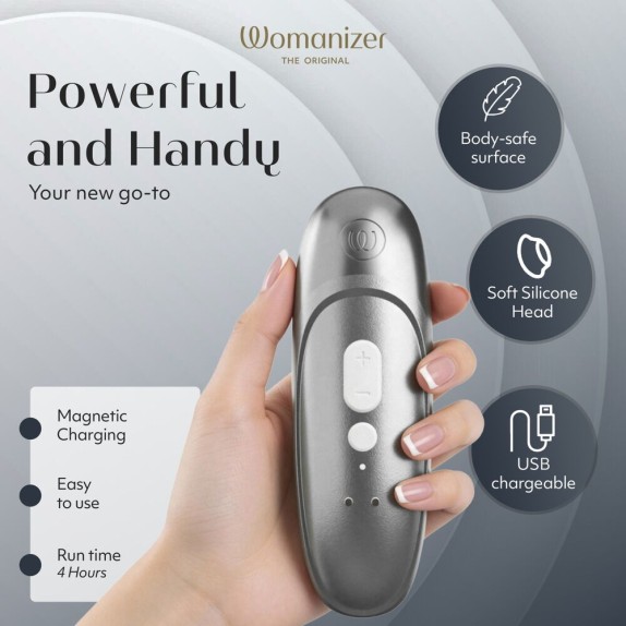 WOMANIZER PRO SUCCHIA CLITORIDE SILENZIOSO E POTENTE USB