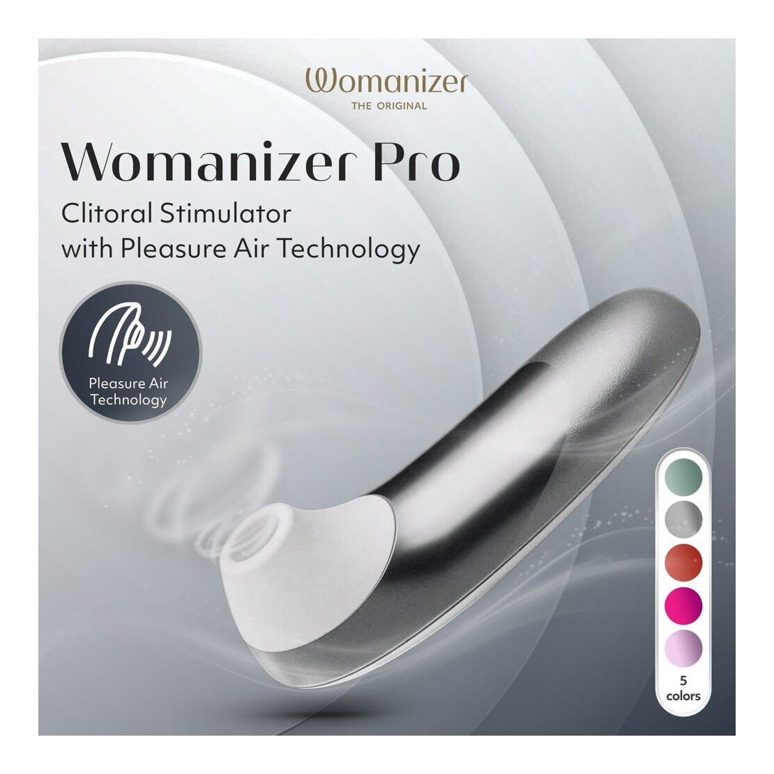 WOMANIZER PRO SUCCHIA CLITORIDE SILENZIOSO E...