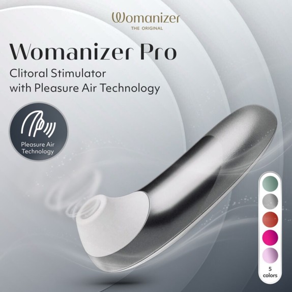 WOMANIZER PRO SUCCHIA CLITORIDE SILENZIOSO E POTENTE USB