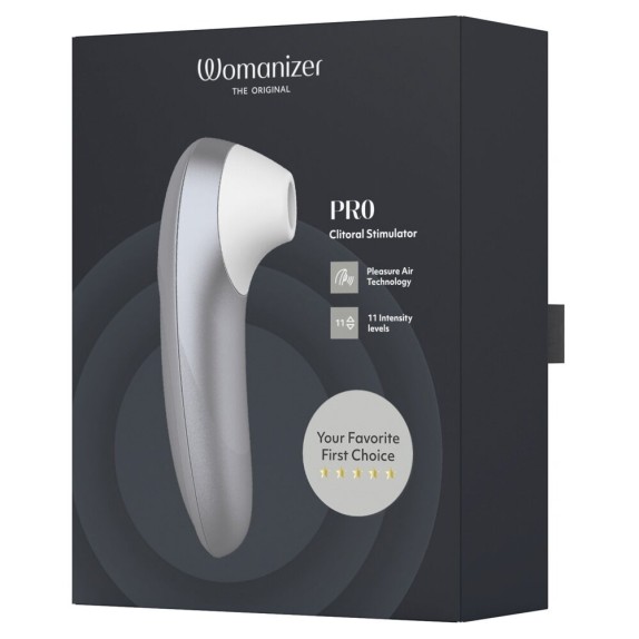 WOMANIZER PRO SUCCHIA CLITORIDE SILENZIOSO E POTENTE