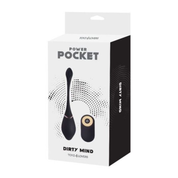 OVETTO VAGINALE CON TELECOMANDO WIRELESS SEX TOY DIRTY MIND