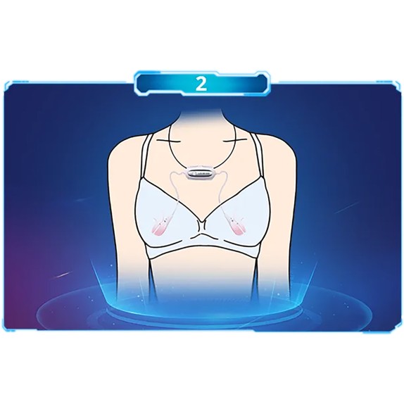 PINZETTE PER CAPEZZOLI VIBRANTI CON APP A DISTANZA GEMINI LOVENSE