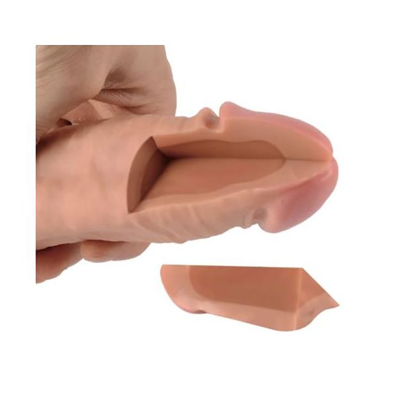 copy of FALLO REALISTICO IN SILICONE LIQUIDO DOPPIA DENSITÀ 9.5"