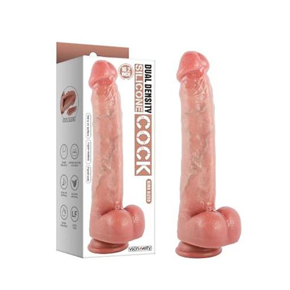 copy of DILDO REALISTICO IN SILICONE DOPPIA DENSITÀ 10.2" KING SIZED
