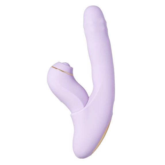 RABBIT 3-IN-1 CON STIMOLA CLITORIDE E VIBRATORE PUNTO G RISCALDANTE CON APP DUOGLOW