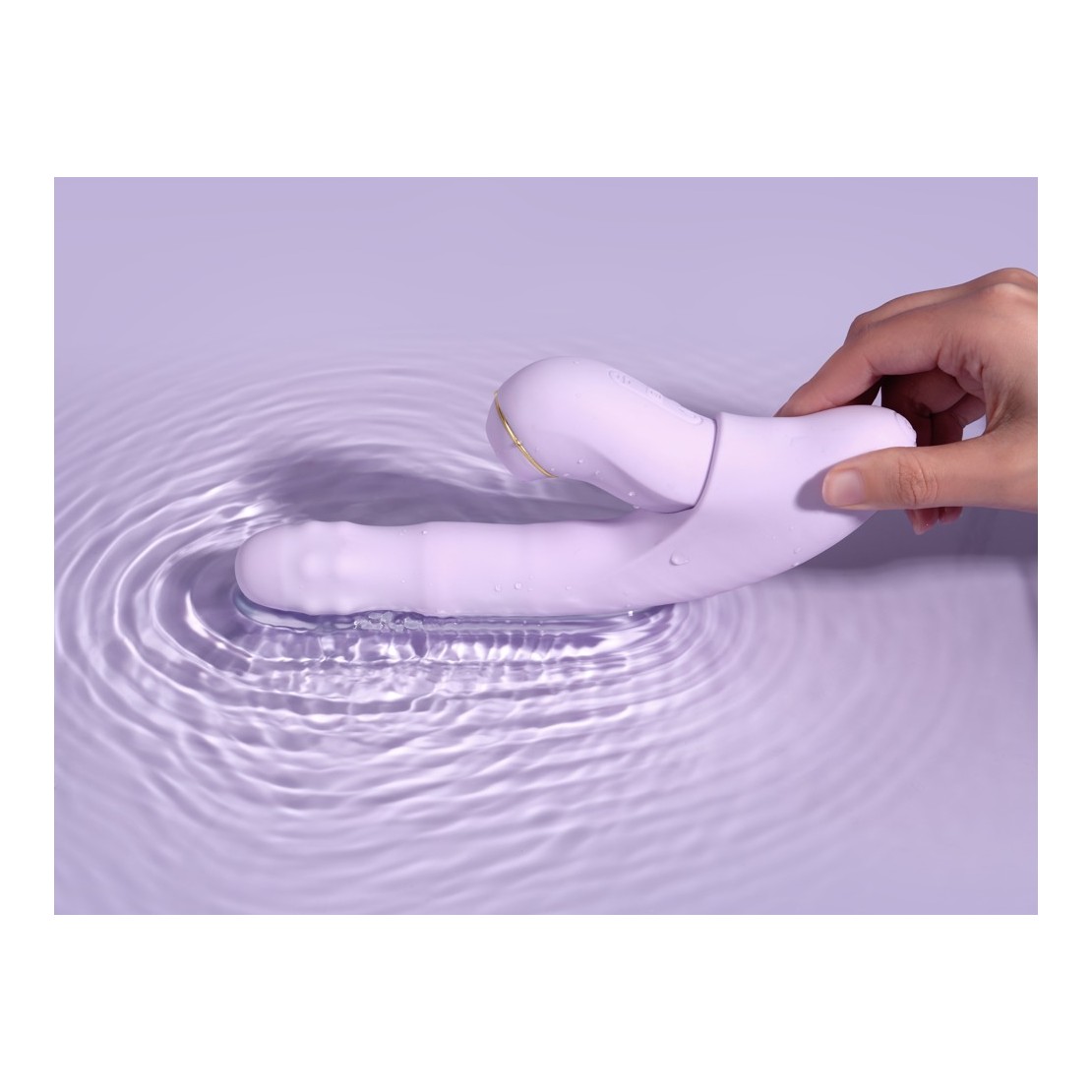 RABBIT 3-IN-1 CON STIMOLA CLITORIDE E VIBRATORE...