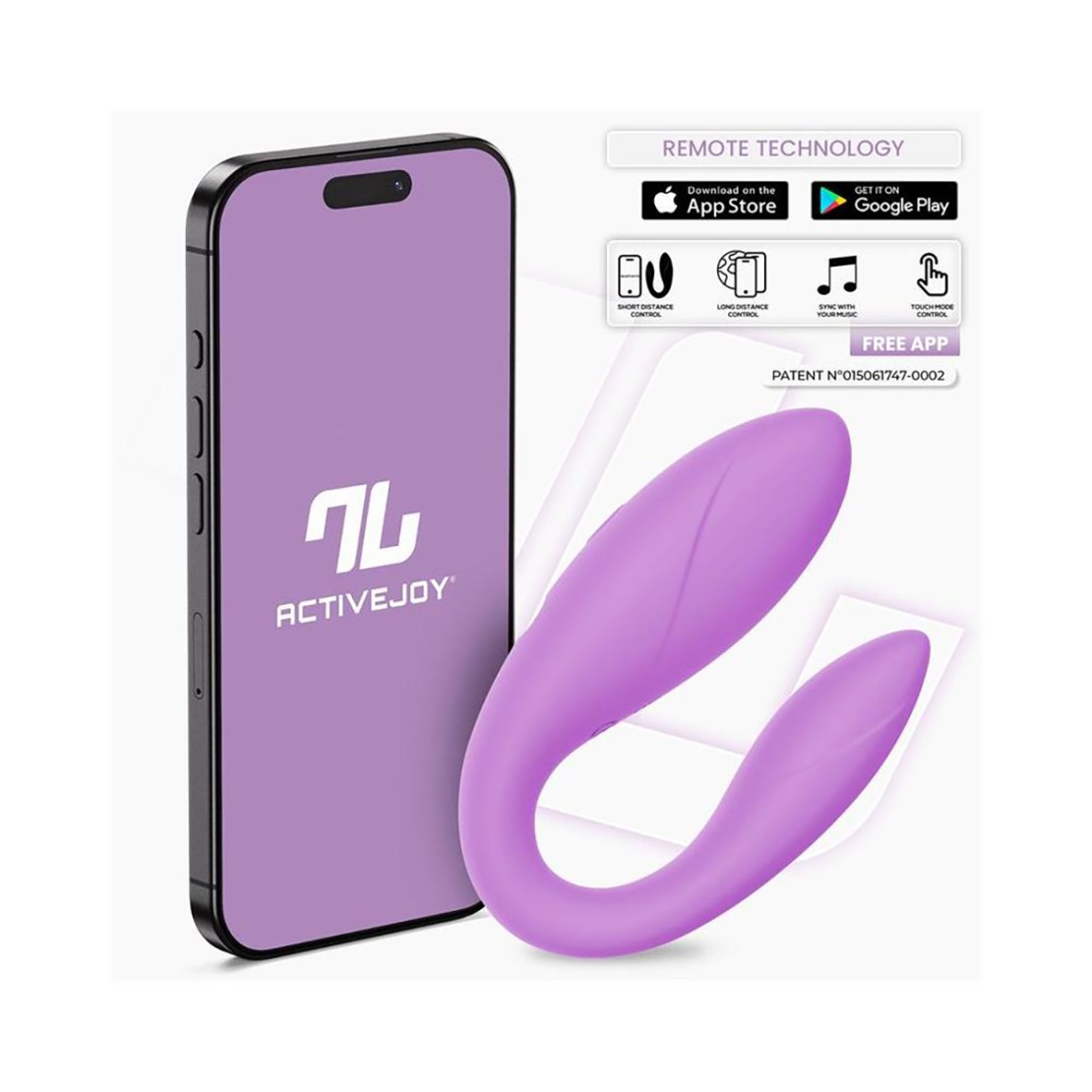 GIOCO DI COPPIA VIBRANTE CON APP CON...